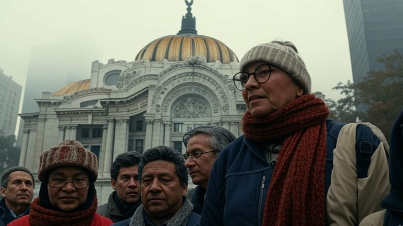 Protección Civil llamó a la población a abrigarse, hidratarse y ventilar los hogares, frente al intenso frío que afectará la capital