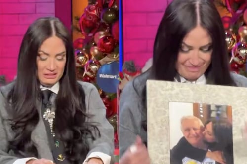 Joanna Vega Biestro se quiebra al recordar que será la primera Navidad sin su papá