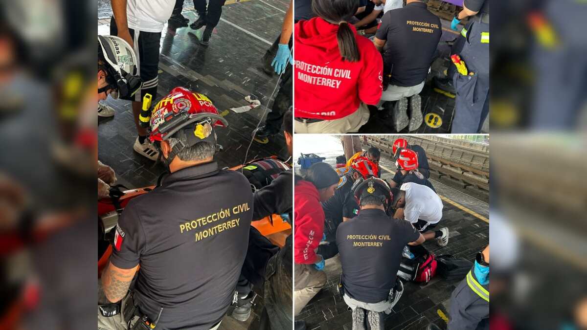 Los paramédicos fueron agredidos por la persona lesionada; se le trasladó al HU.