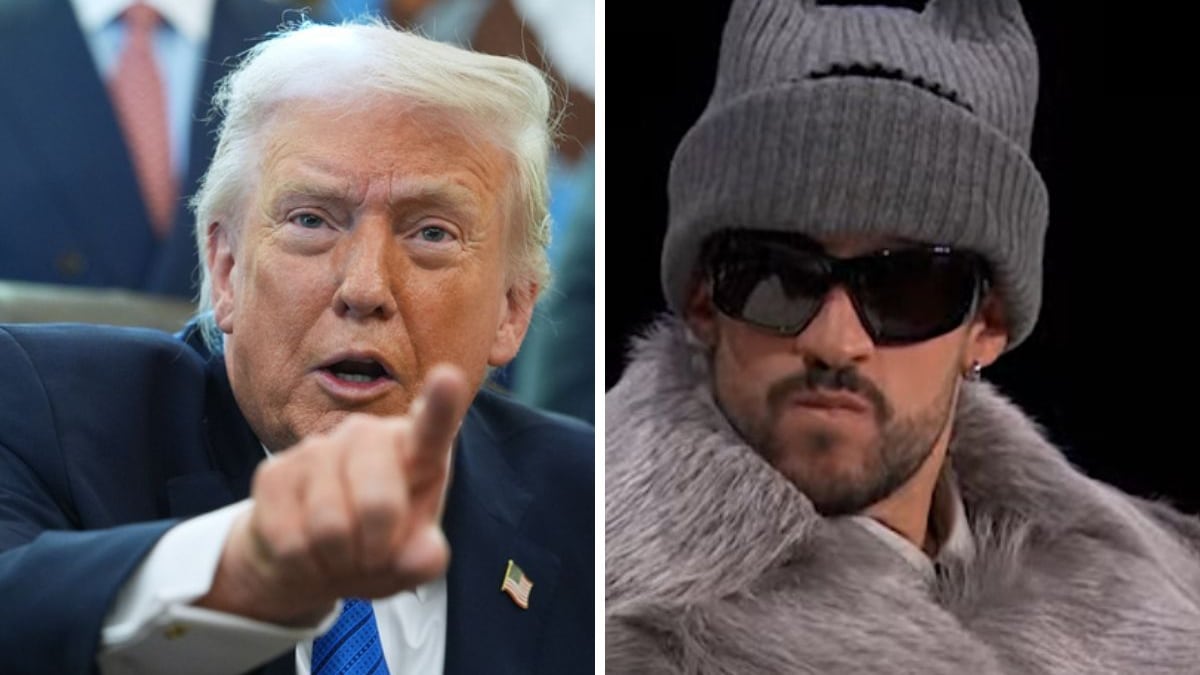 Donald Trump vs. Bad Bunny.