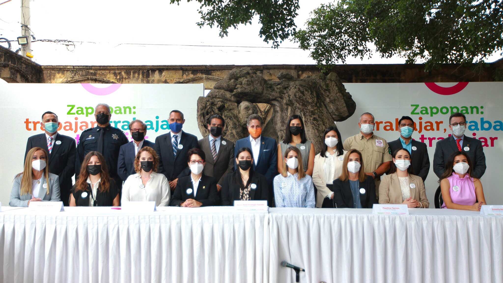Presentación del gabinete de Juan José Frangie