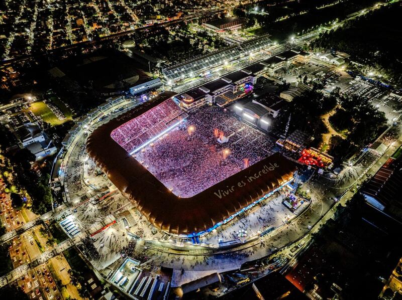 Estadio GNP Seguros se posiciona como el mejor recinto para conciertos