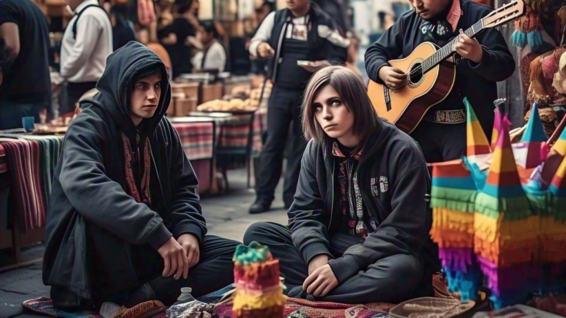 Los jóvenes que llevan este estilo de vida destacan por su vestimenta y maquillaje
