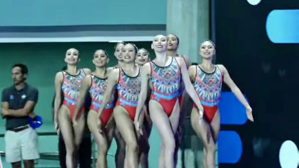equipo mexicano de natación artística