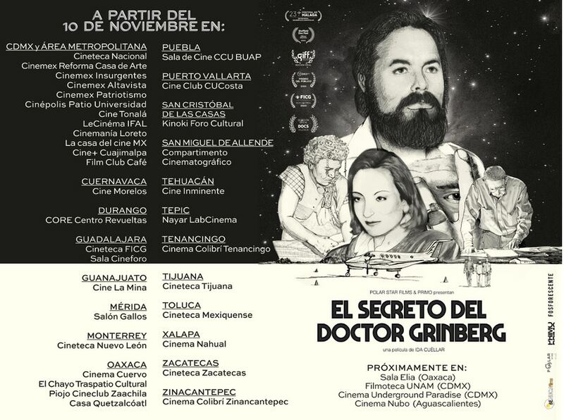 El documental se estrena este 10 de noviembre en México.