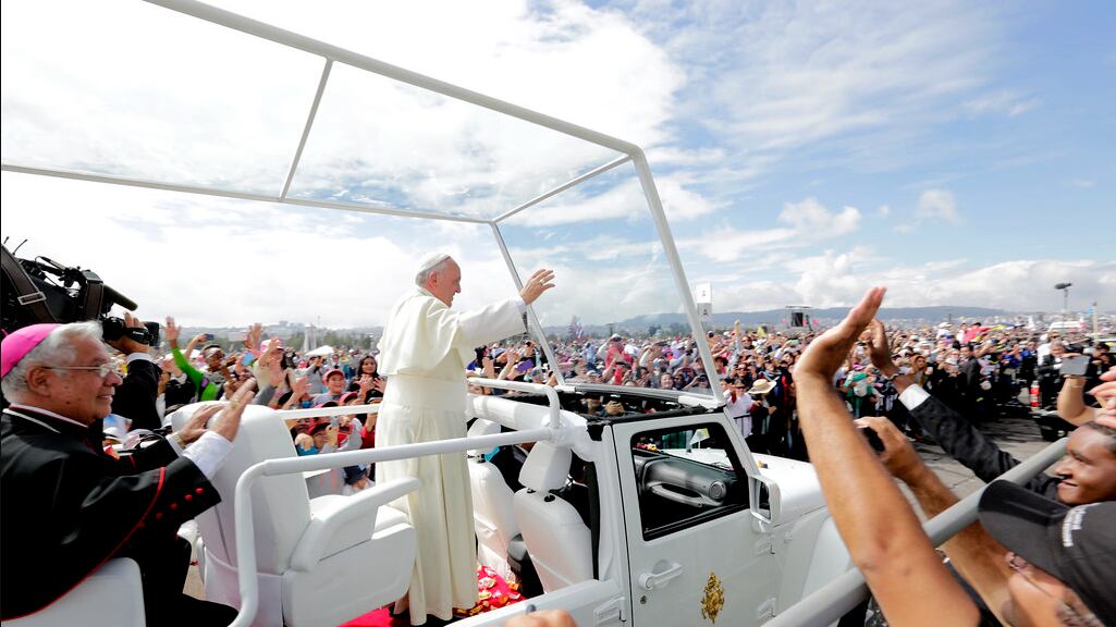 Ecuador recuerda la visita del papa Francisco en 2015 y los mensajes que dejó