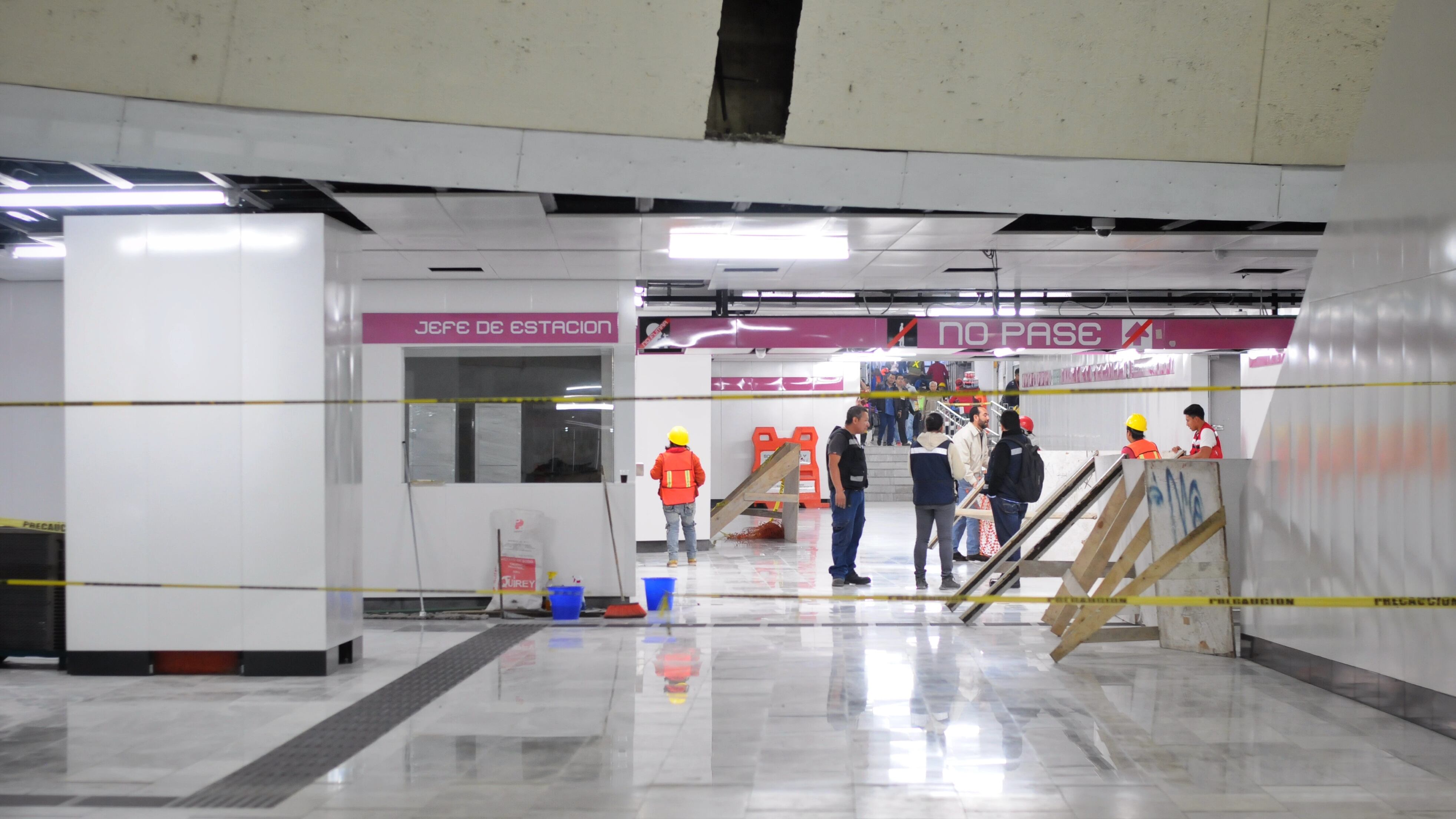 El cuerpo fue encontrado entre las estaciones del Metro Observatorio y Tacubaya