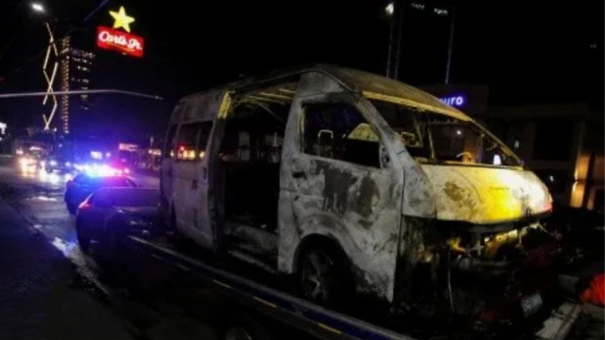 Este viernes por la noche se reportaron quema de vehículos en Tijuana, Mexicali y Ensenada. (Cuartooscuro)