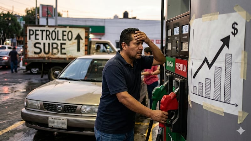 ¿Fin de la gasolina de 24 pesos? El petróleo por las nubes