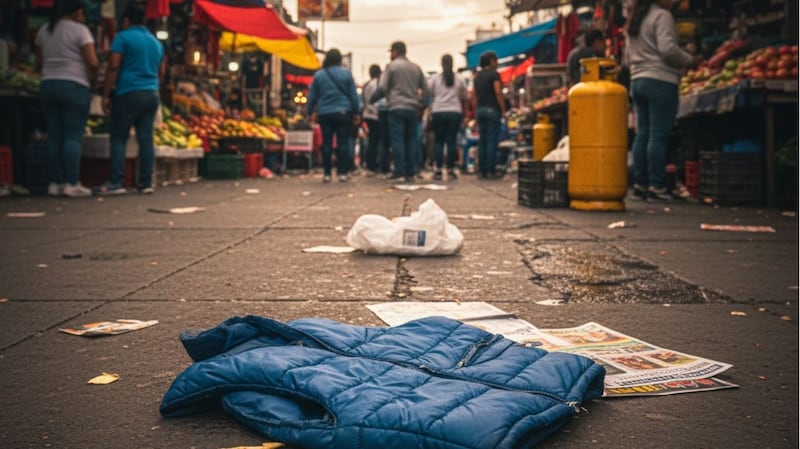 Chaleco 'oficial' usado por sicario de Tepito