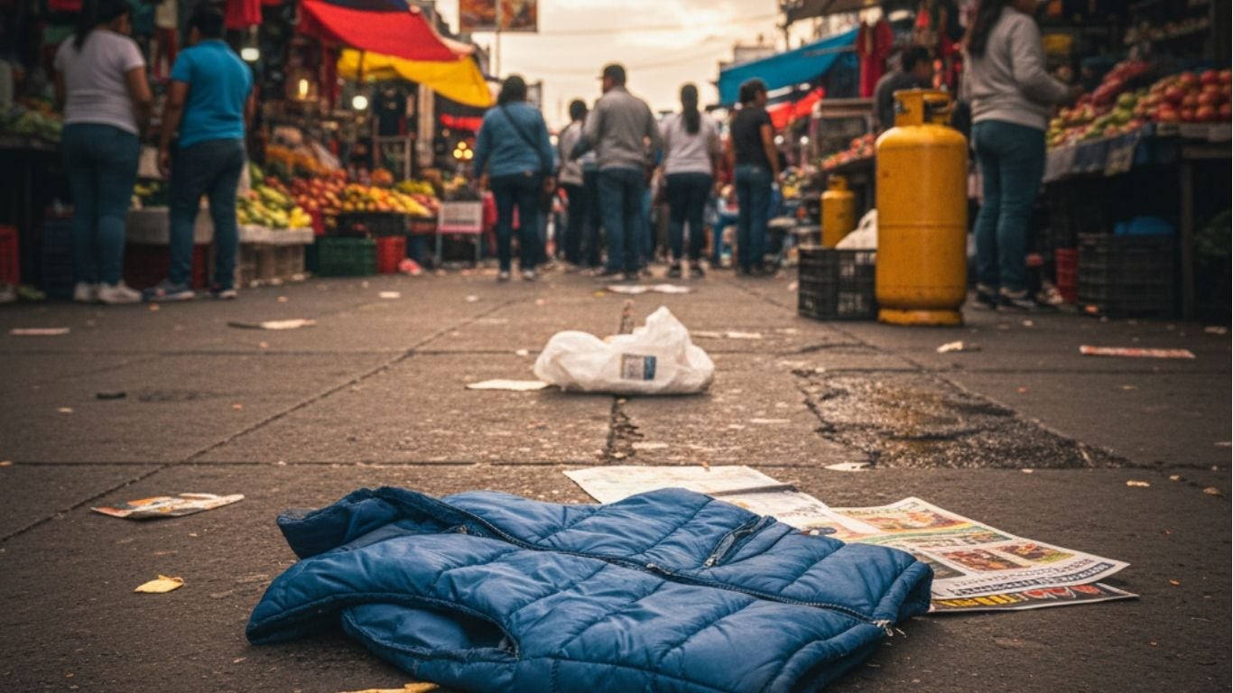 Chaleco 'oficial' usado por sicario de Tepito
