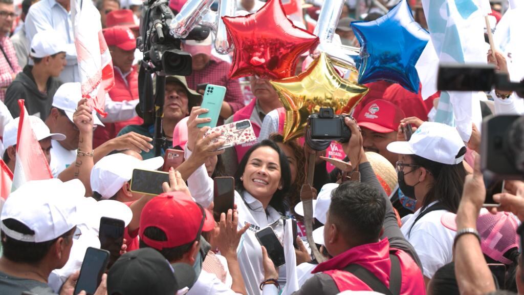 Alejandra del Moral en el día dos de campaña
