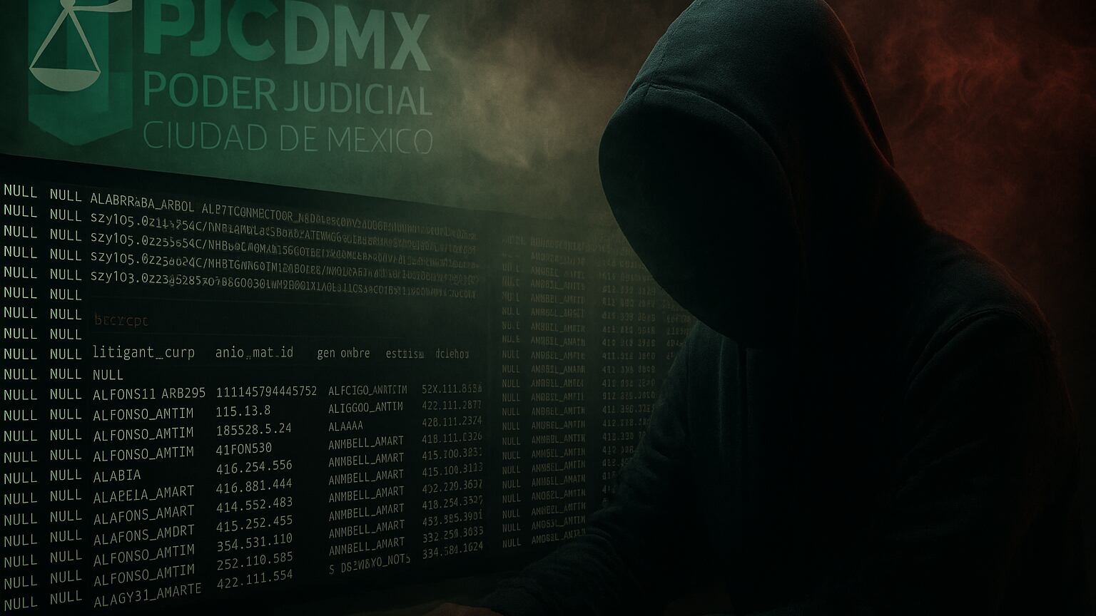 Formatos oficiales utilizados por jueces contienen artículos legales vigentes y campos dinámicos en estructura institucional.