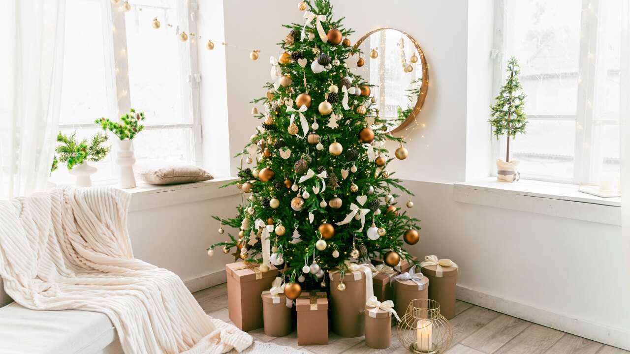 Adornos de navidad en Sam's Club