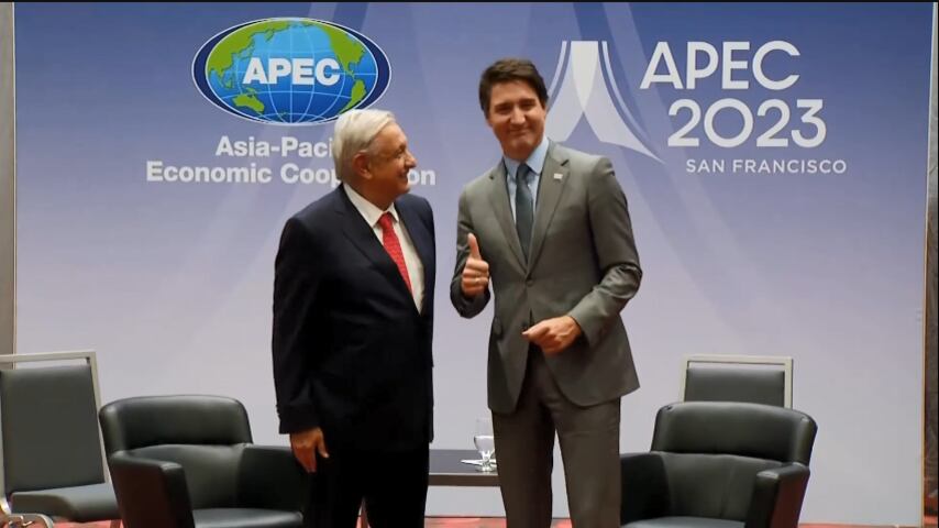 El presidente se reunió con el primer ministro canadiense