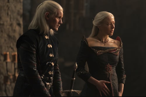 Así se ve el Castillo de Chapultepec intervenido a propósito del estreno de “House of the Dragon”