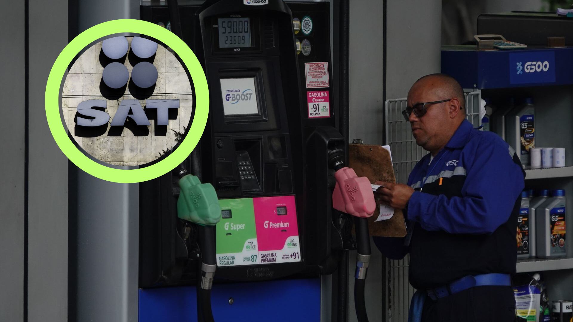 La Secretaría de Hacienda aplica un estímulo fiscal al IEPS que abarata el costo de la gasolina, pero lo canceló al arranque de 2025.