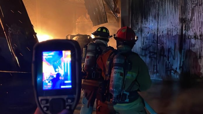 La bodega almacenaba combustible de manera clandestina.