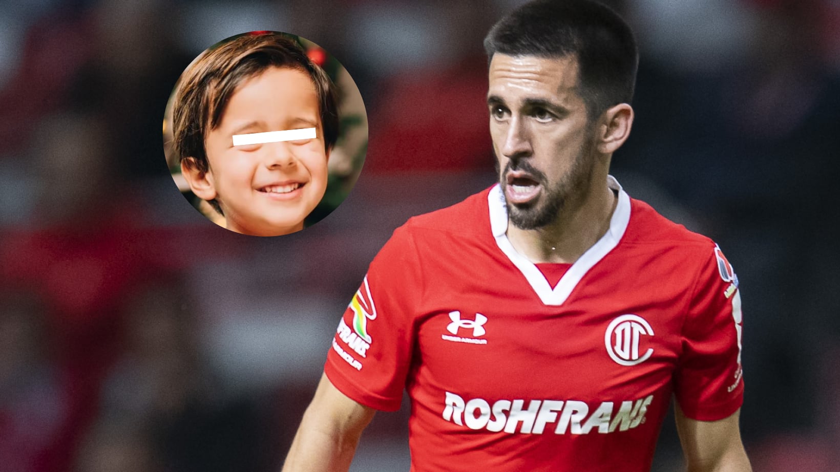 Fernando Navarro necesita ayuda para su hijo.