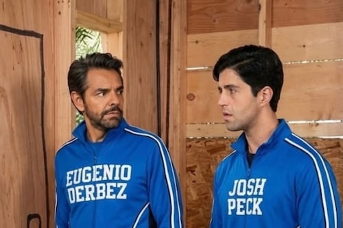 Josh Peck y Eugenio Derbez recrean escena icónica de Drake & Josh tras colaborar con MrBeast
