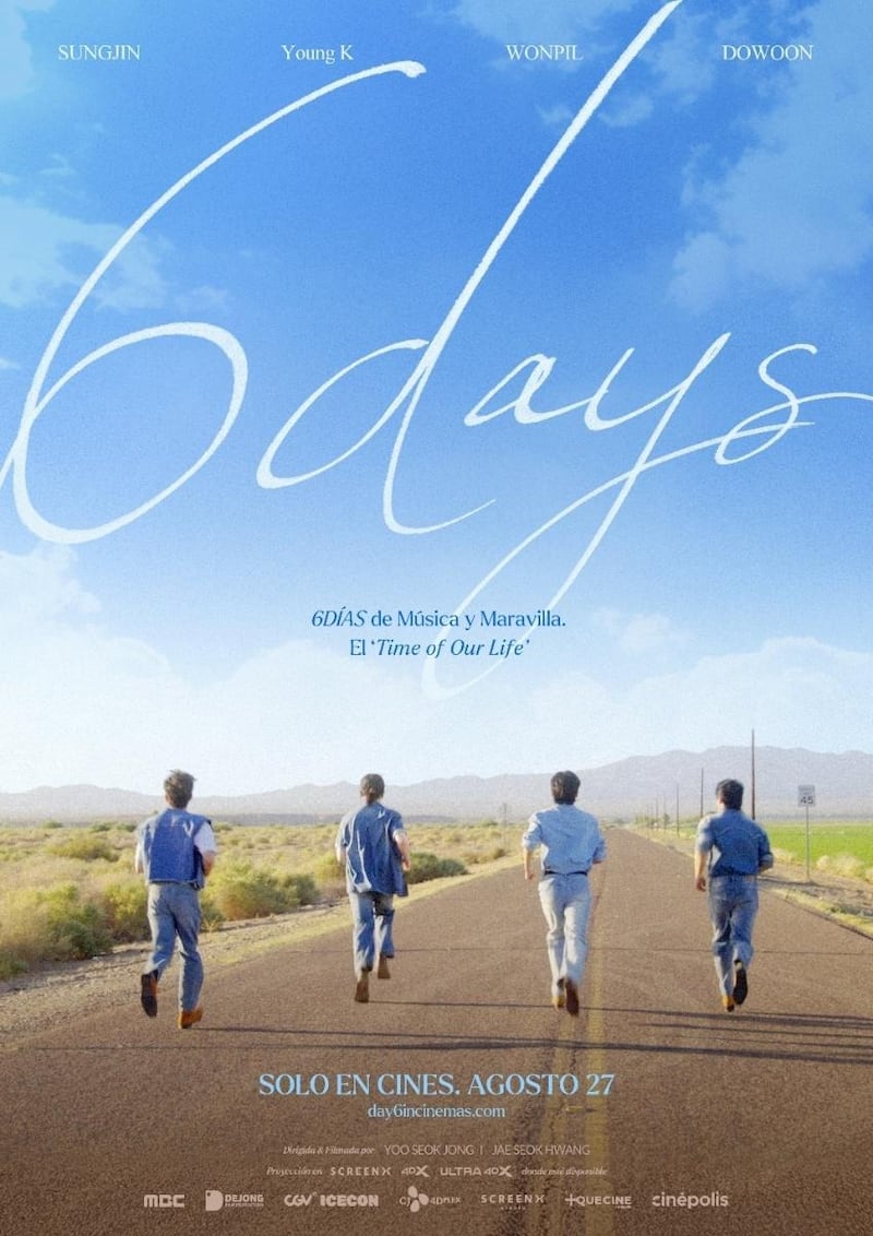 Documental de DAY6 llega a salas de cine mexicanas