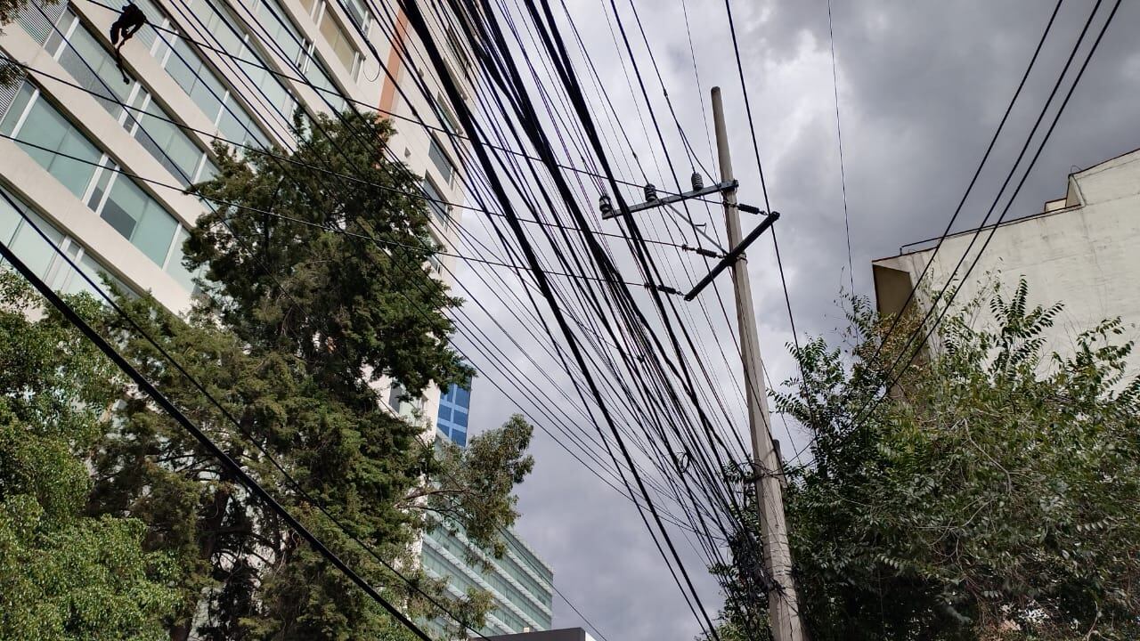 cables aéreos CDMX