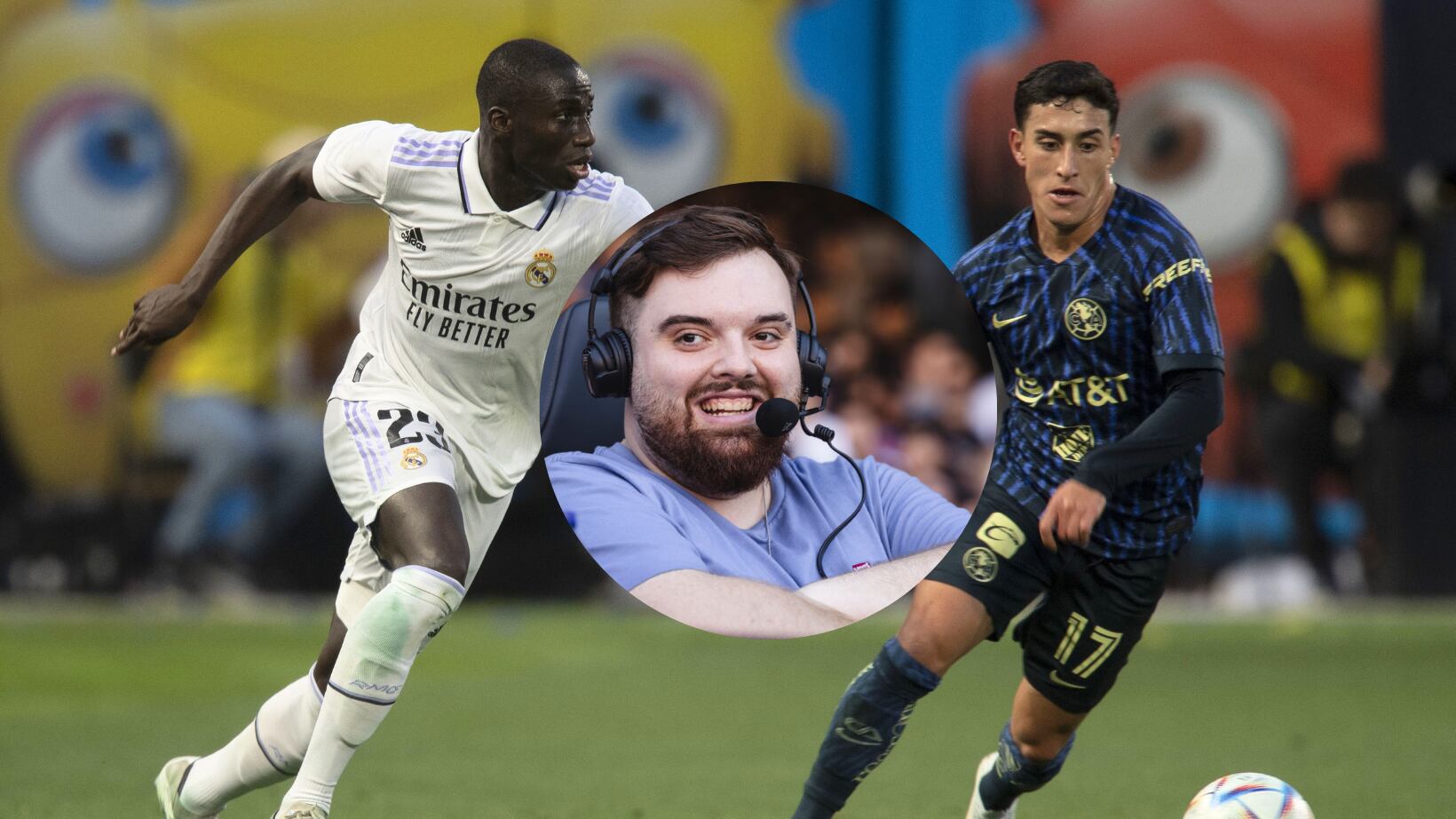 Ibai Llanos comparó al América con el Real Madrid.