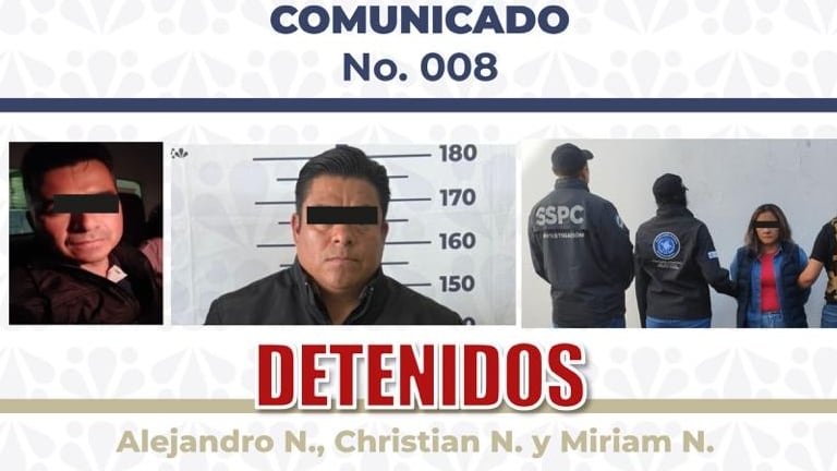 FOTO: Fiscalía de Puebla