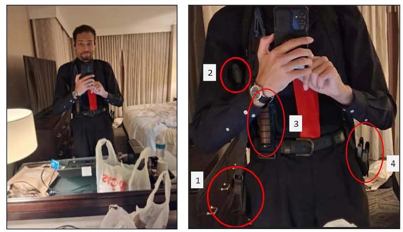 El hombre que intentó asesinar a Trump se tomó un selfi armado minutos antes del ataque