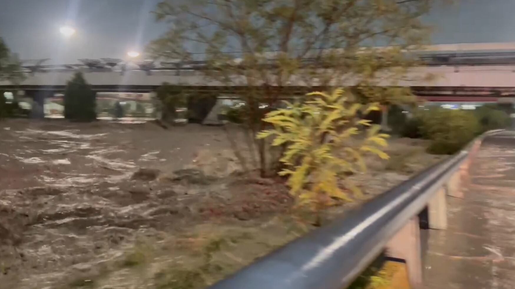 El Santa Catarina registró un llenado no visto hace mucho tiempo.