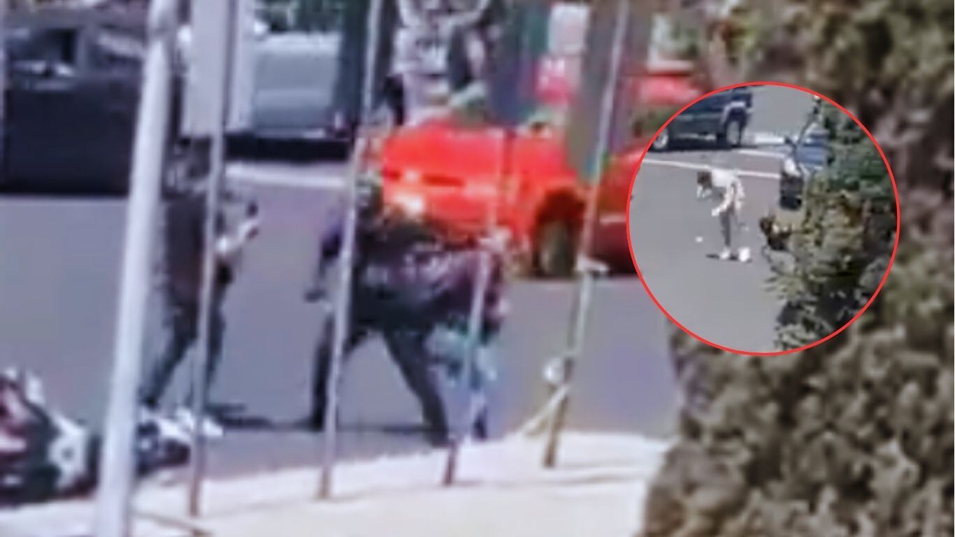 Nuevo video de pelea entre policías y motociclistas