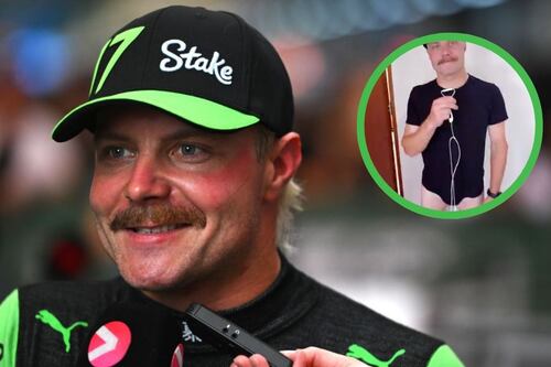 ¡En calzones! Valtteri Bottas se despidió de la F1 de forma excéntrica