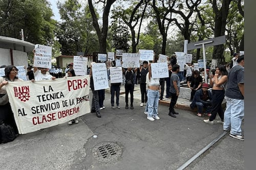 Protestas en el IPN continúan; alumnos aseguran que demandas siguen sin respuesta