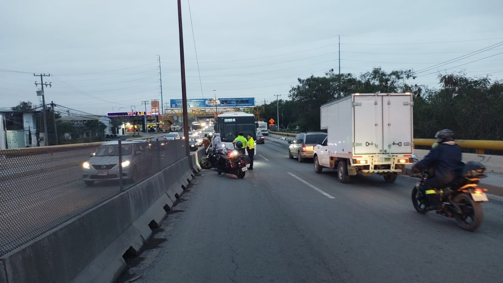 El percance sucedió en el municipio de Escobedo.
