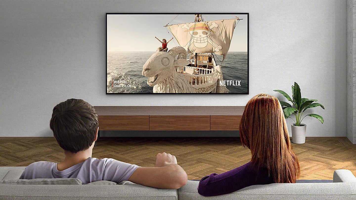 Imagen envolvente, sonido que se expande y una experiencia pensada para disfrutarse sin complicaciones, como si la función empezara en casa