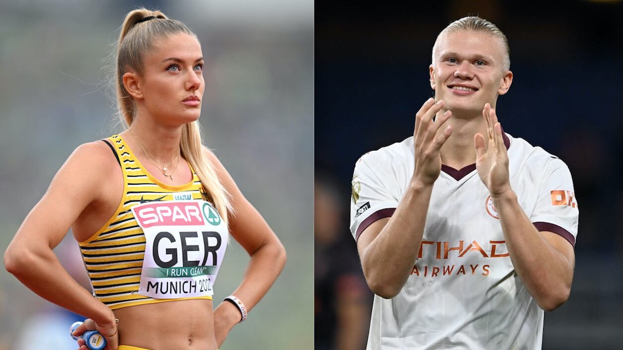 Alica Schmidt.Erling Haaland