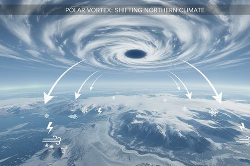 Vórtice polar llegará a México: qué estados serán afectados la próxima semana