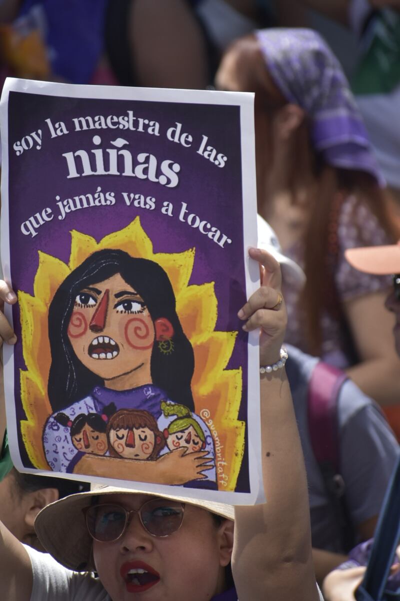 Marcha 8M 2024 en CDMX por el Día Internacional de la Mujer