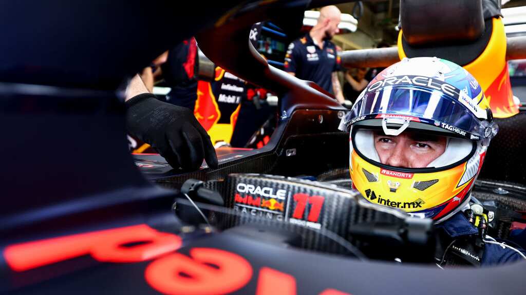 Sergio Pérez en el GP de Estados Unidos