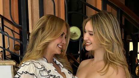 Andrea Legarreta y Mía Rubín / Foto: Instagram @miarubinlega