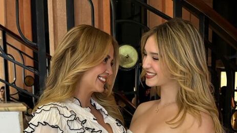 Andrea Legarreta y Mía Rubín / Foto: Instagram @miarubinlega