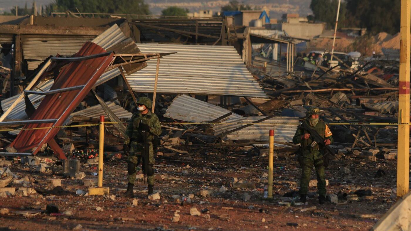 Explosión Tultepec . Foto | Cuartoscuro
