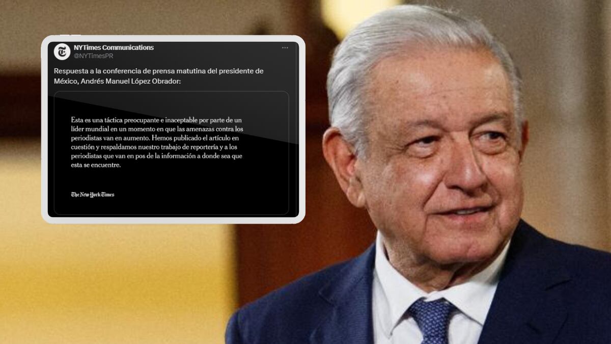 El presidente criticó la respuesta del periódico estadounidense