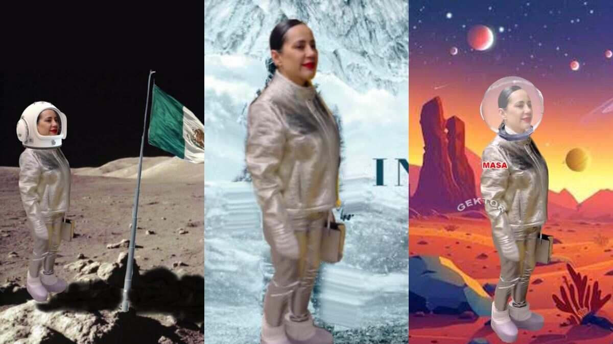 ¿Fue astronauta en Interestelar? Se burlan de Sandra Cuevas en redes por extravagante look