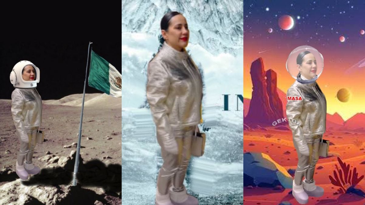 ¿Fue astronauta en Interestelar? Se burlan de Sandra Cuevas en redes por extravagante look