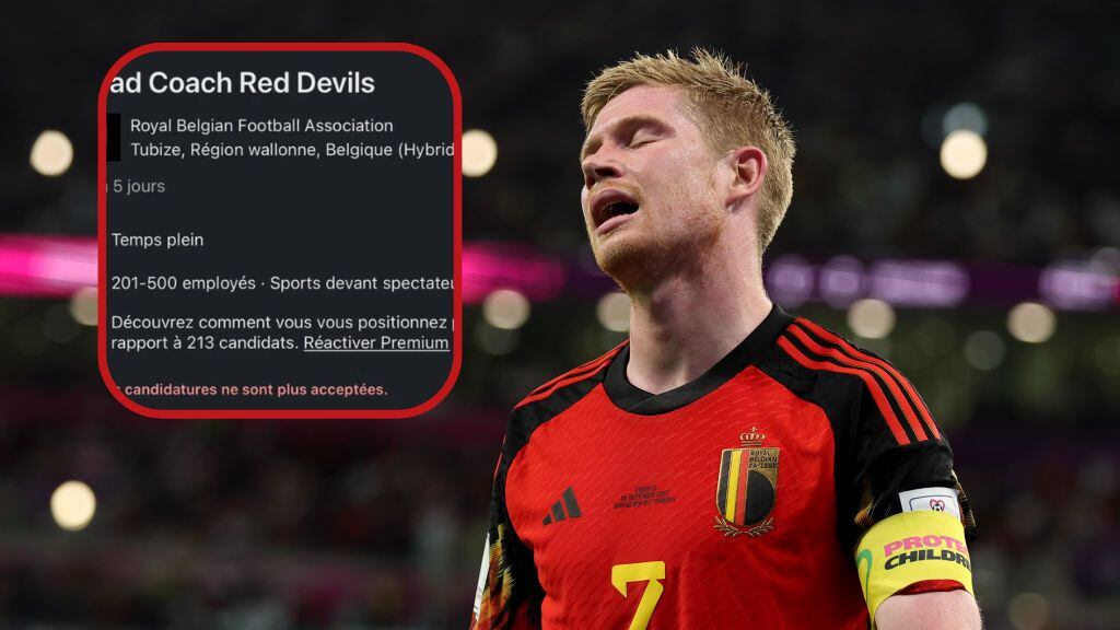 La Selección de Bélgica continúa en la búsqueda de entrenador I Getty Images