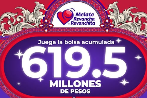 Melate, Revancha y Revanchita tienen una bolsa acumulada que supera los 600 mdp