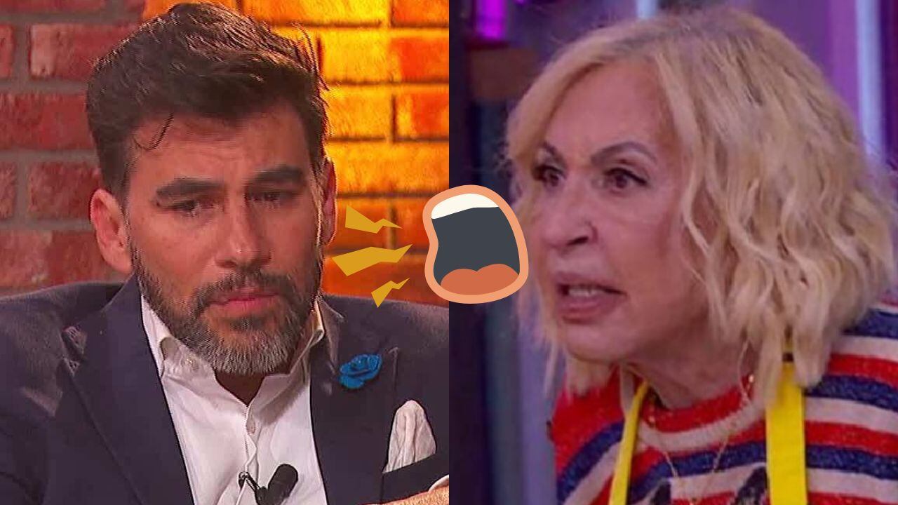 La peruana le reclamó a su compañero por haberla interrumpido