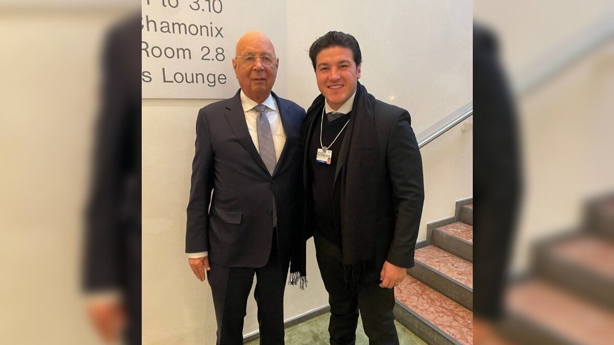 Klaus Schwab, fundador del Foro Económico Mundial, aceptó la invitación del gobernador para visitar NL.