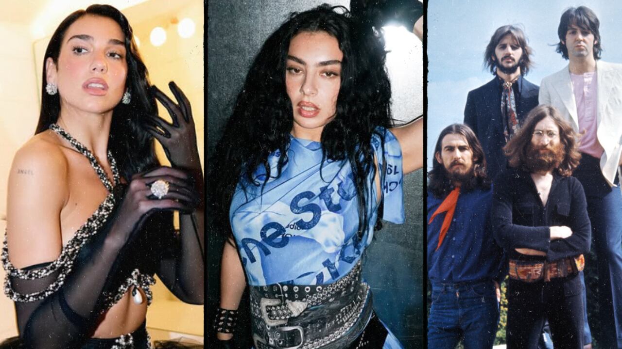 Dua Lipa, Chali XCX y The Beatles
